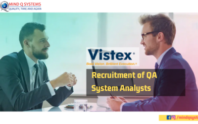 Vistex Recruitment of QA System Analysts