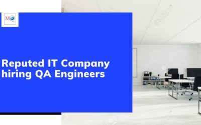 Reputed IT Company hiring QA Engineers