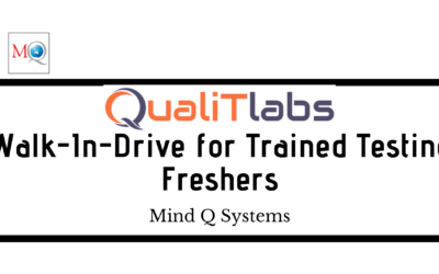 Qualit Labs Walk-In-Drive for Trained Testing Freshers